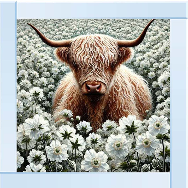 AN2242 Seamless Highland Coo