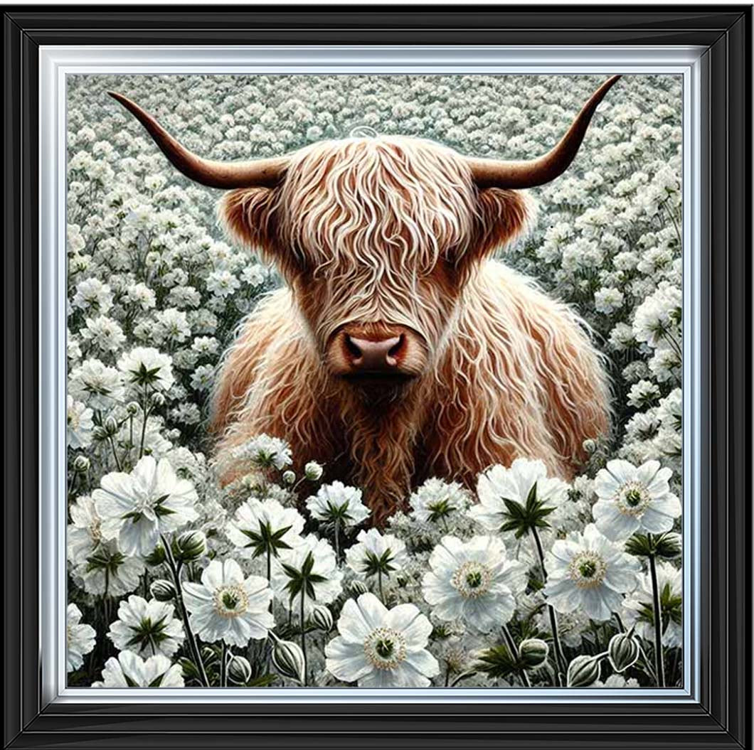 AN2242 Seamless Highland Coo