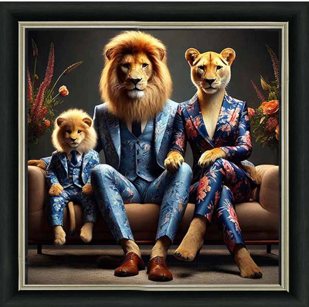 AN2260 Lion Family Act As Human