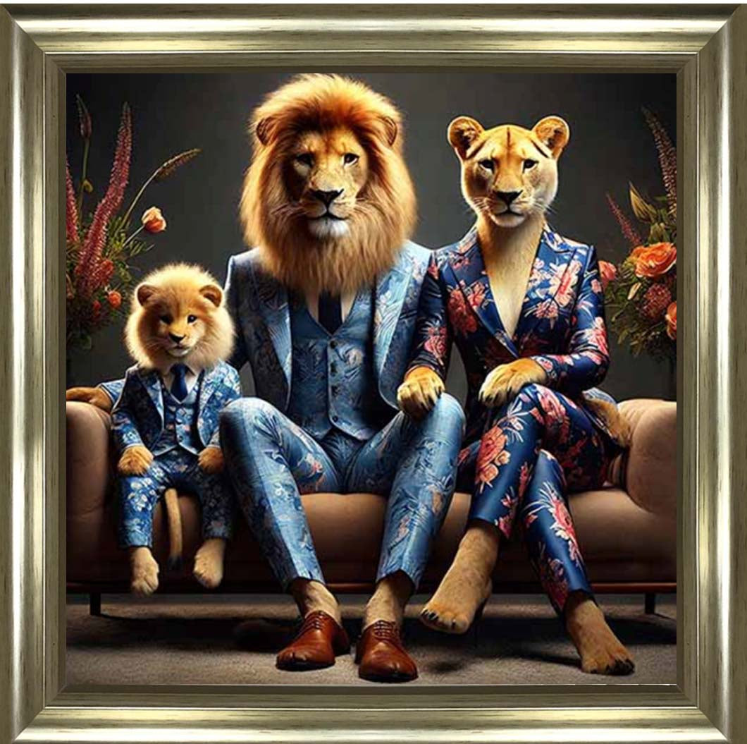 AN2260 Lion Family Act As Human