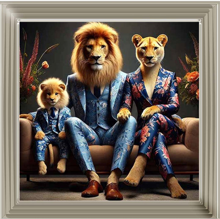 AN2260 Lion Family Act As Human