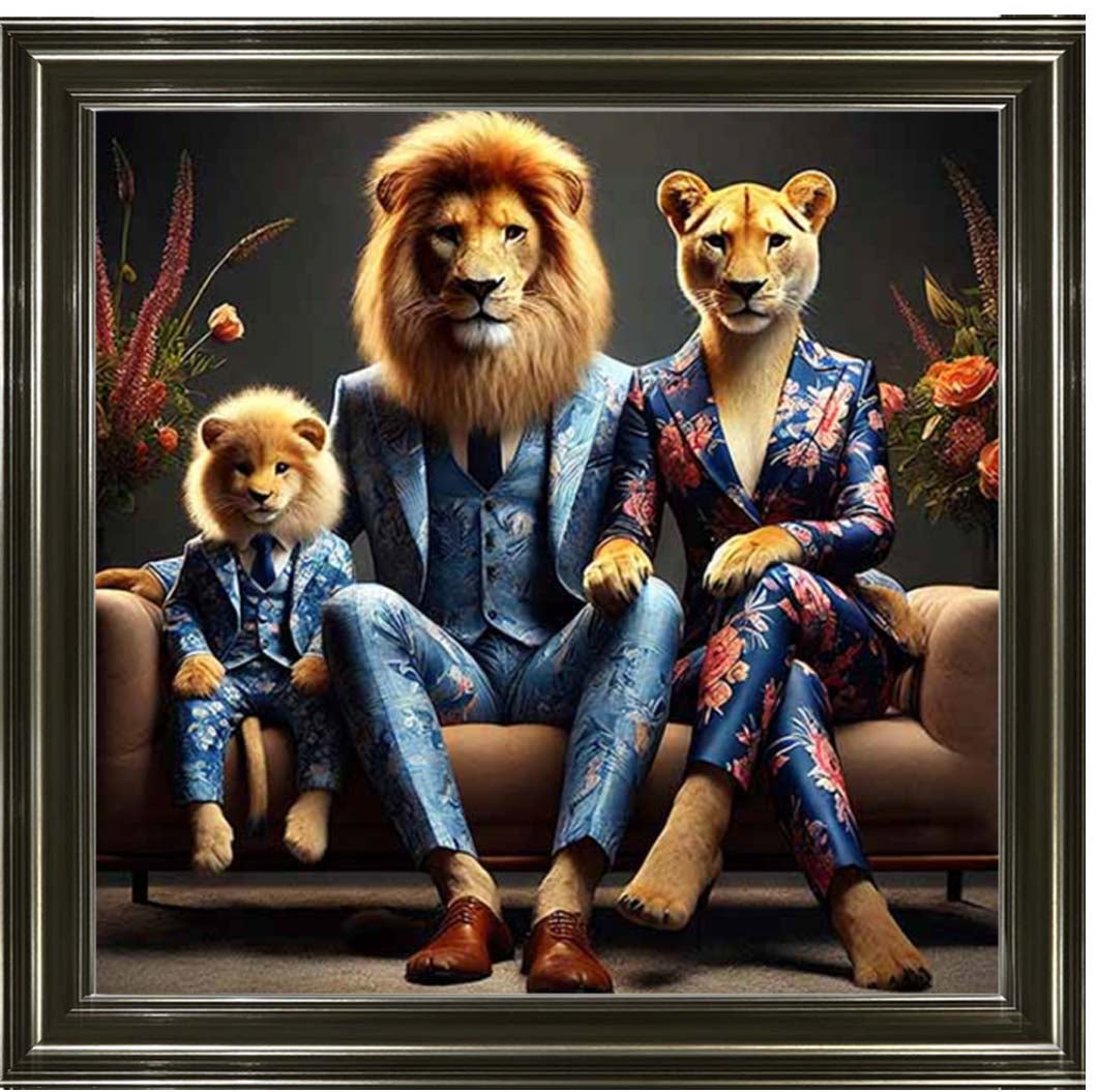 AN2260 Lion Family Act As Human