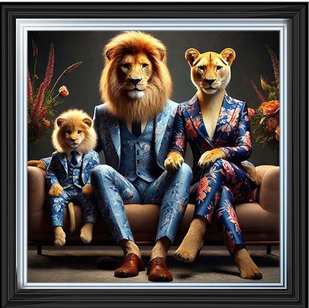 AN2260 Lion Family Act As Human