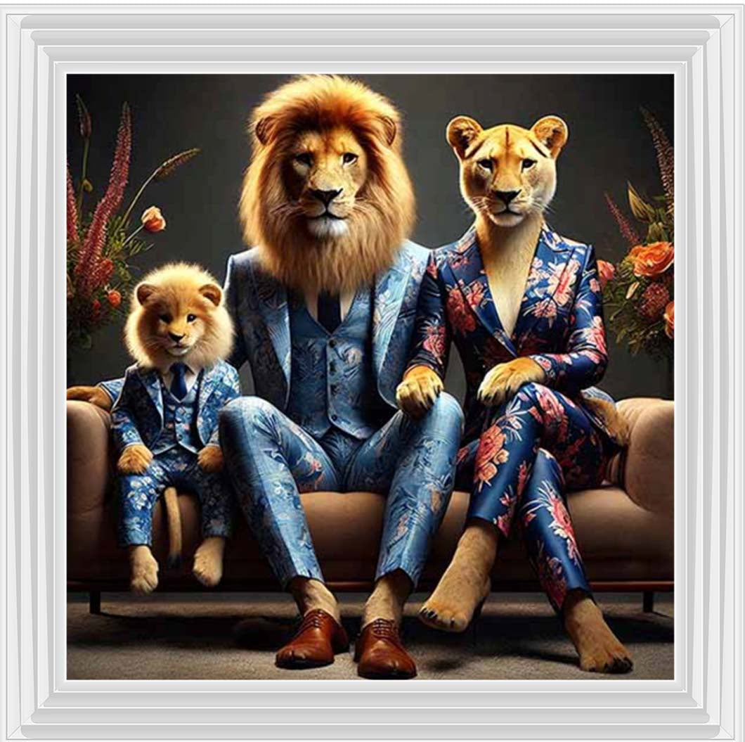 AN2260 Lion Family Act As Human