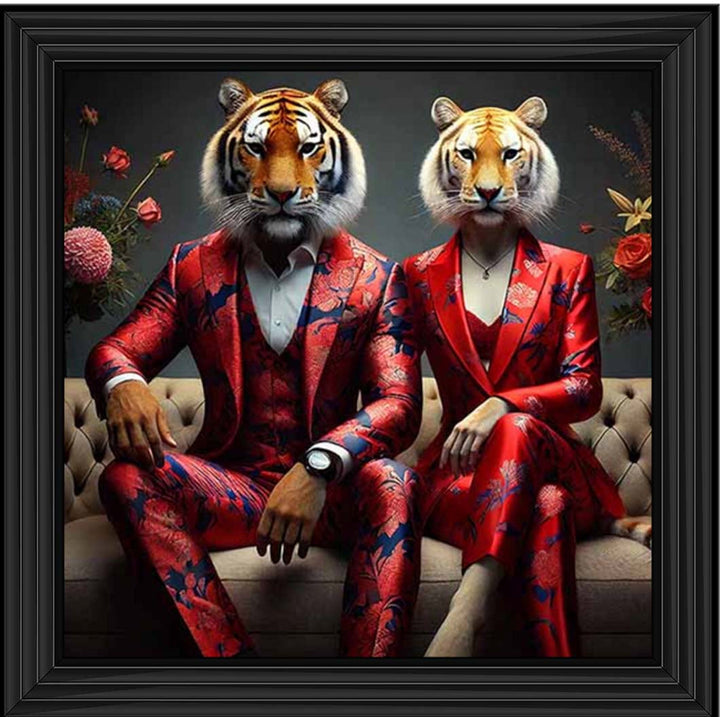 AN2262 Tiger Couple Act As Human