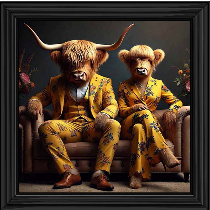 AN2263 Cow Couple Act As Human