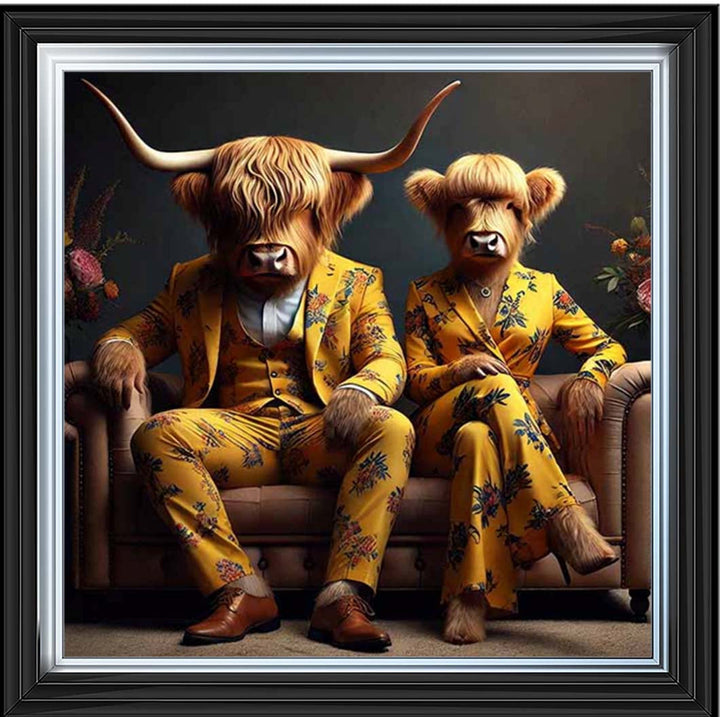 AN2263 Cow Couple Act As Human