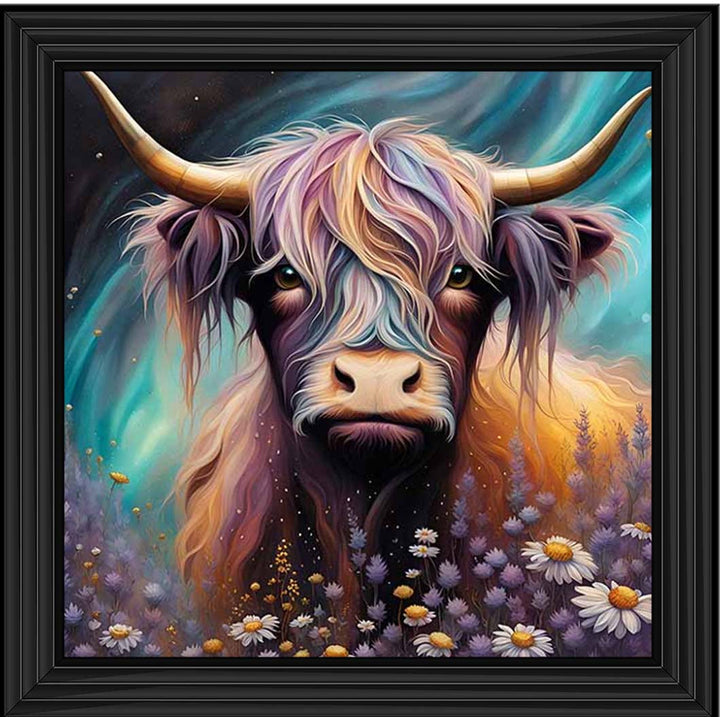 AN2264 Cow in White Flowers