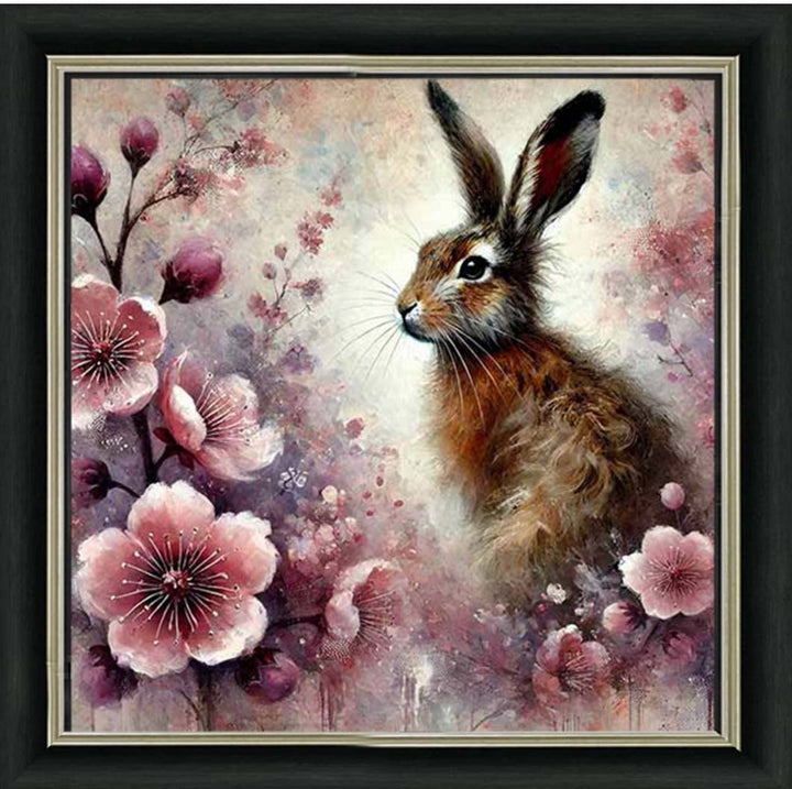 AN2276 Rabbit pink Flowers