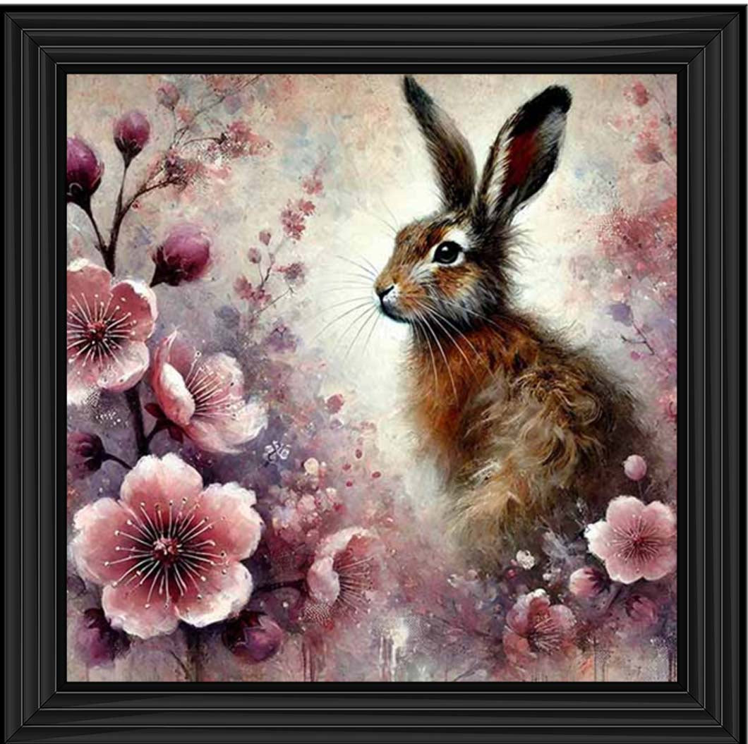 AN2276 Rabbit pink Flowers