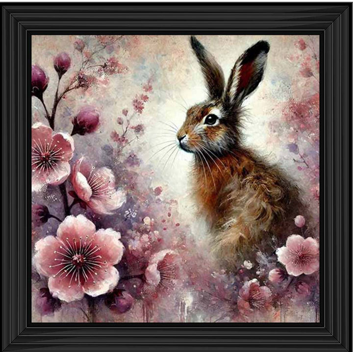 AN2276 Rabbit pink Flowers