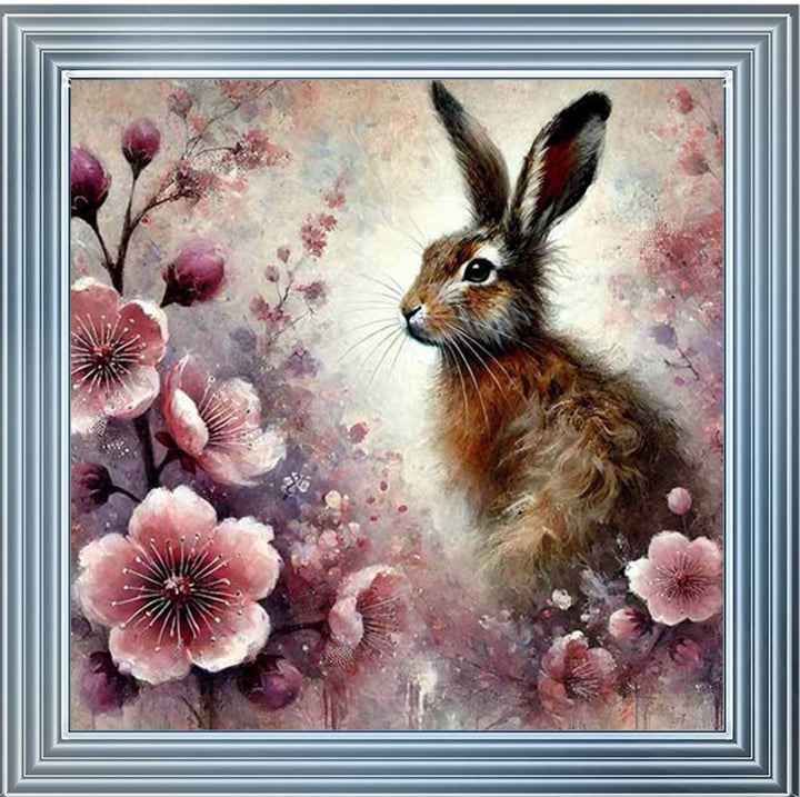 AN2276 Rabbit pink Flowers