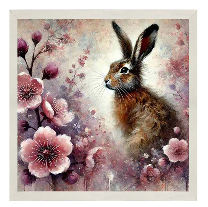 AN2276 Rabbit pink Flowers