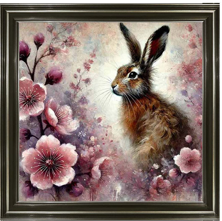 AN2276 Rabbit pink Flowers