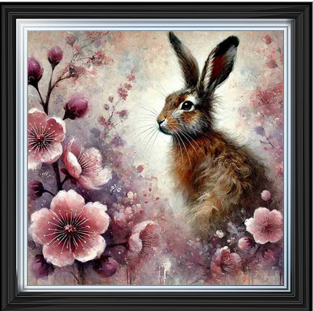 AN2276 Rabbit pink Flowers