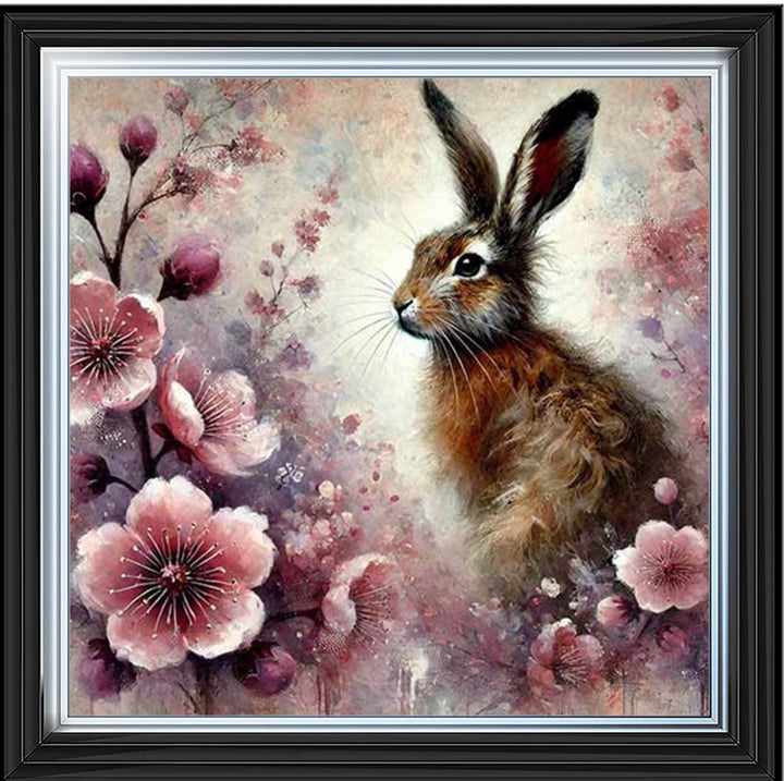 AN2276 Rabbit pink Flowers