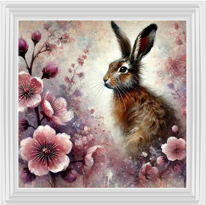 AN2276 Rabbit pink Flowers