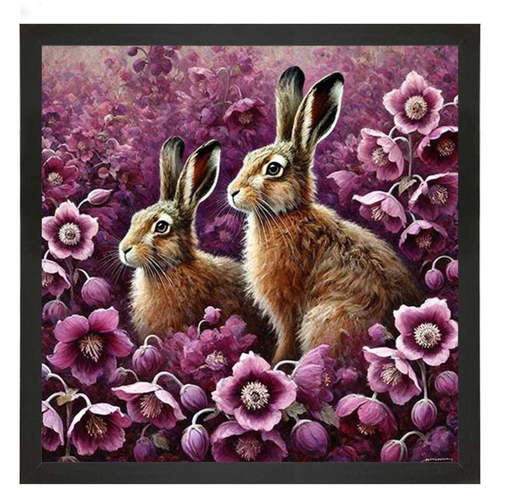 AN2278 Twin Bunny Pink Field