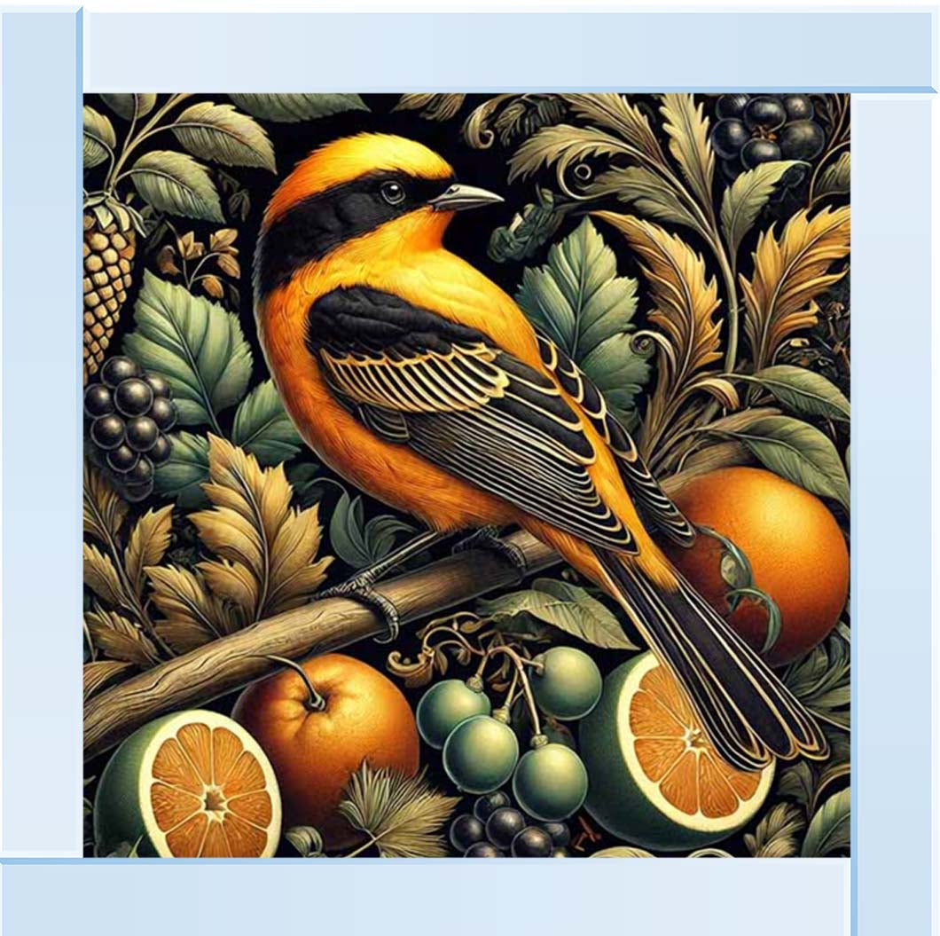 AN2281 Bird Love Oranges