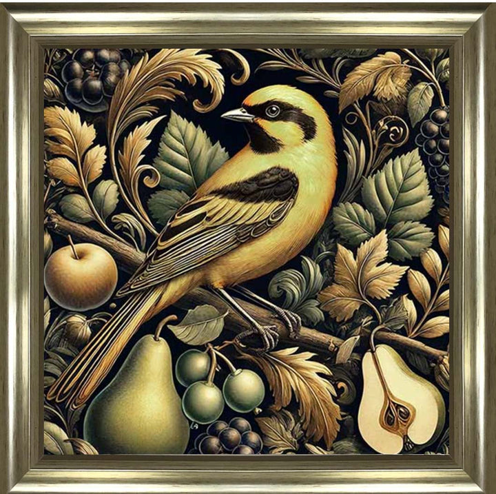 AN2282-DO Yellow Bird Loves Pears||
