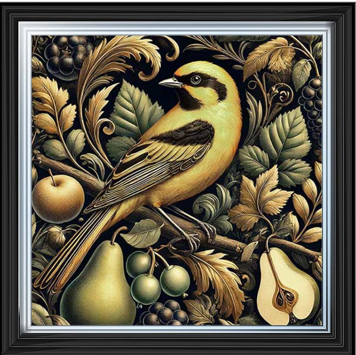 AN2282-DO Yellow Bird Loves Pears||
