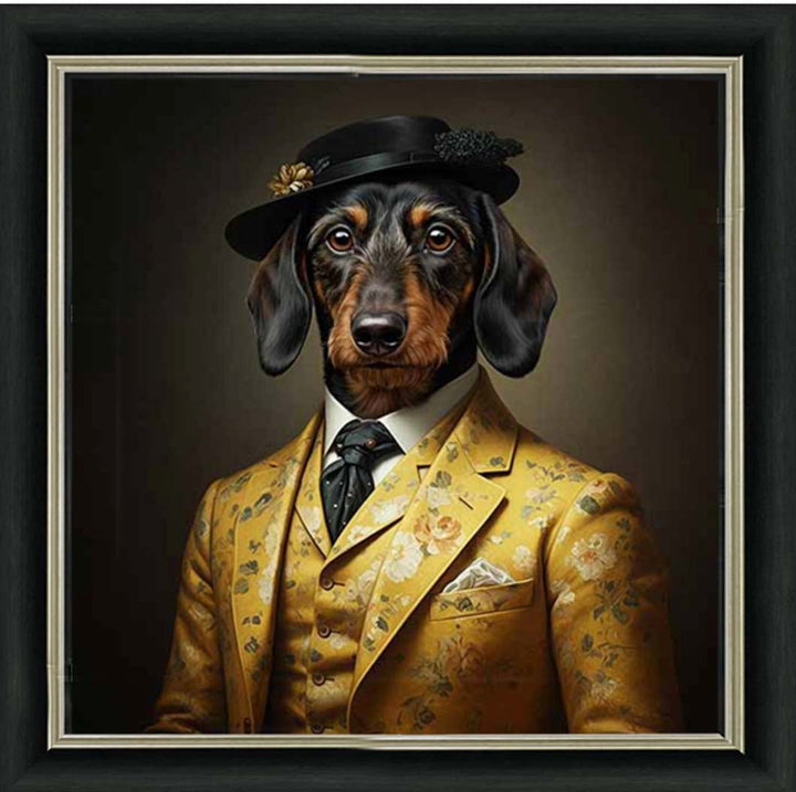AN2295 Dachshund in Suit