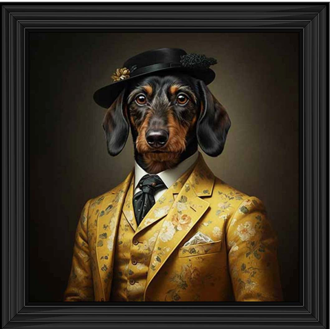 AN2295 Dachshund in Suit