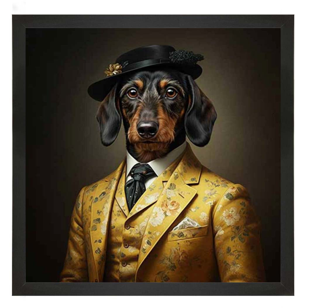 AN2295 Dachshund in Suit