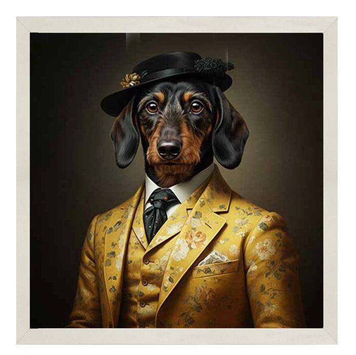 AN2295 Dachshund in Suit