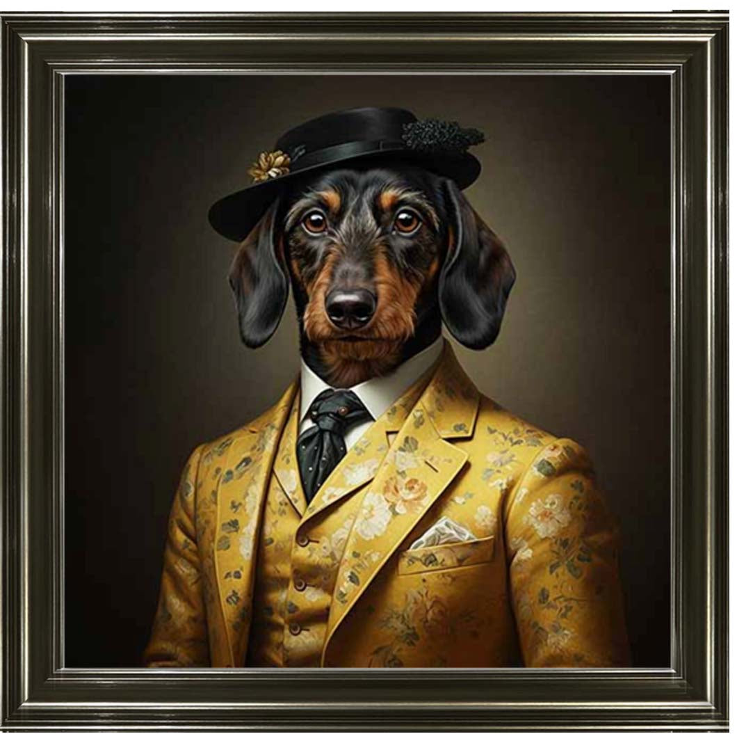 AN2295 Dachshund in Suit