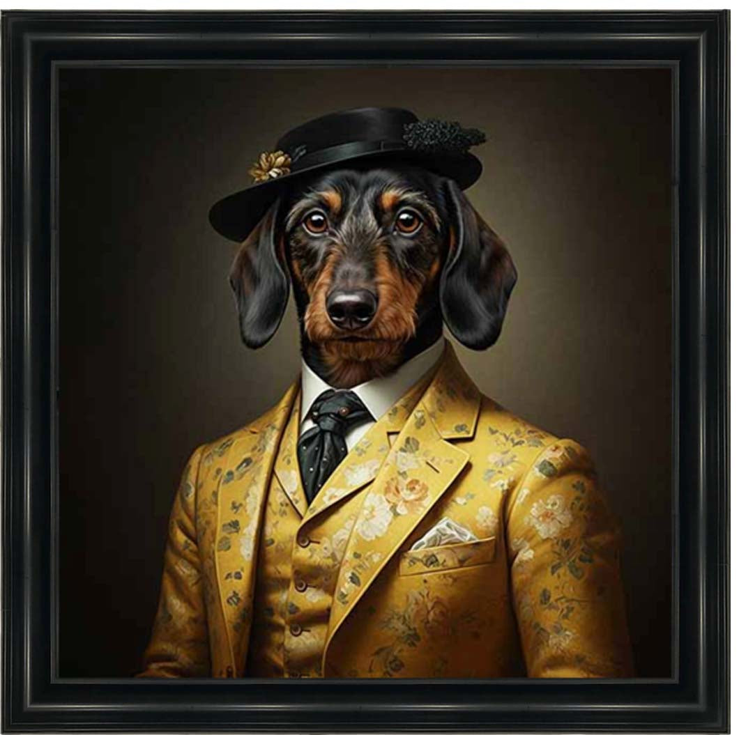 AN2295 Dachshund in Suit
