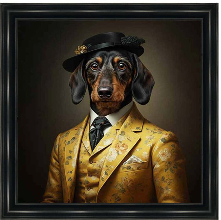 AN2295 Dachshund in Suit