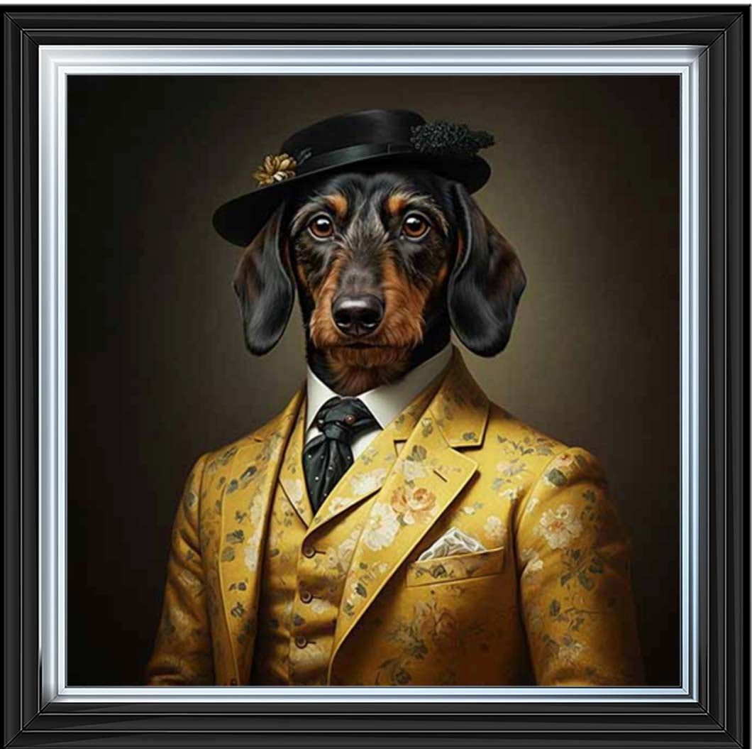 AN2295 Dachshund in Suit