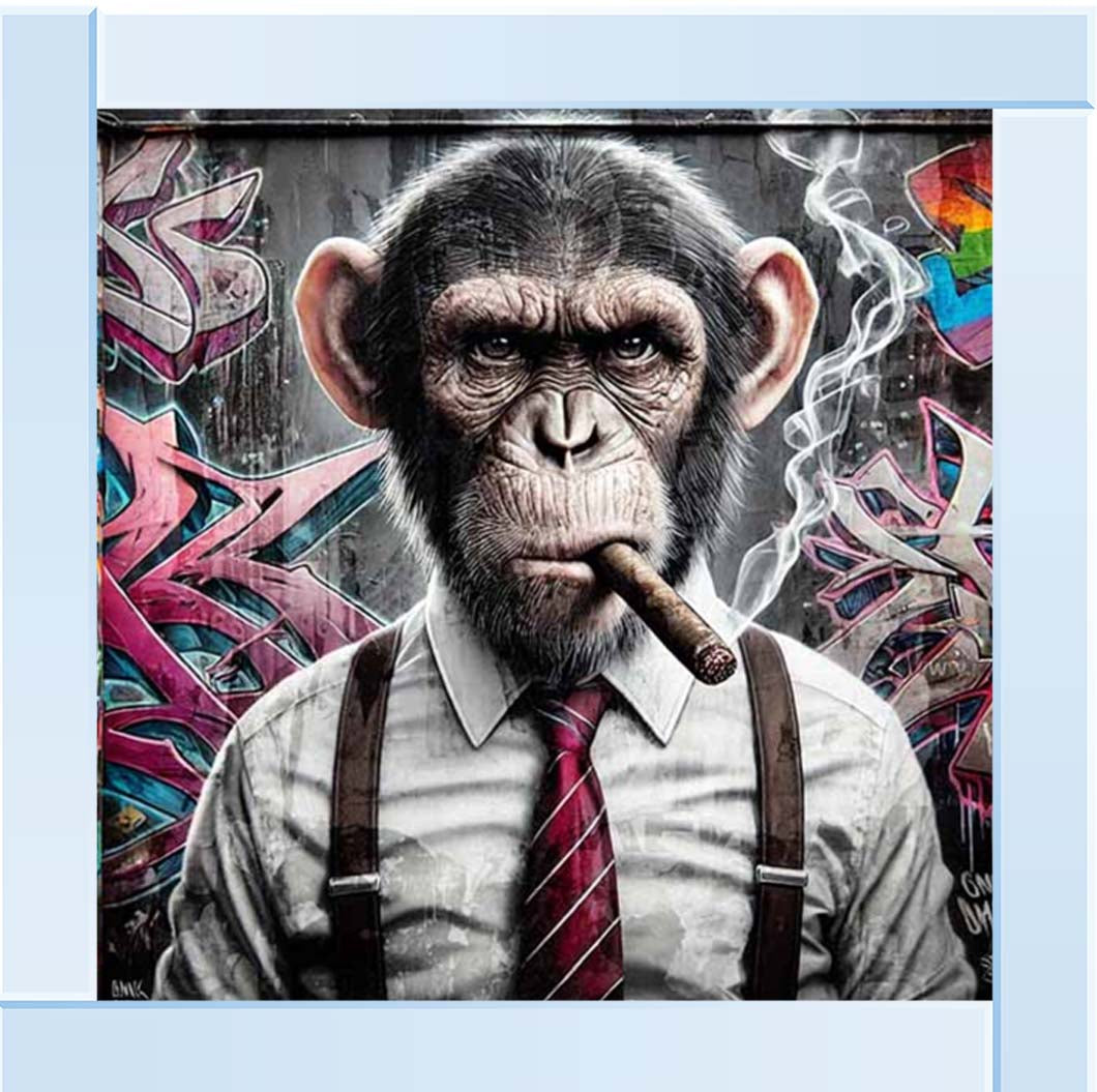AN2302 Gangster Chimpanzee