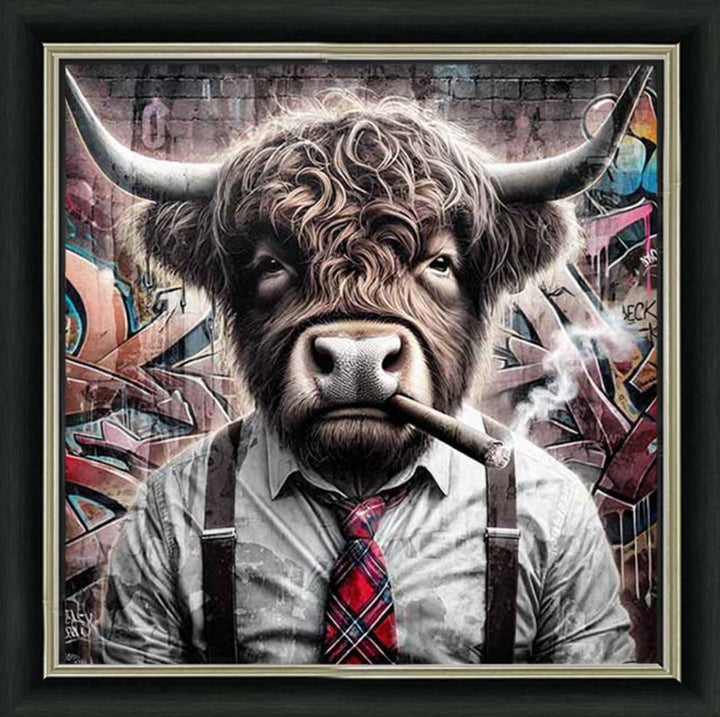 AN2305 Gangster Highland Cow