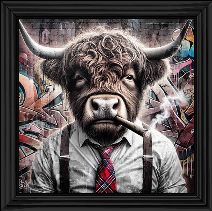 AN2305 Gangster Highland Cow