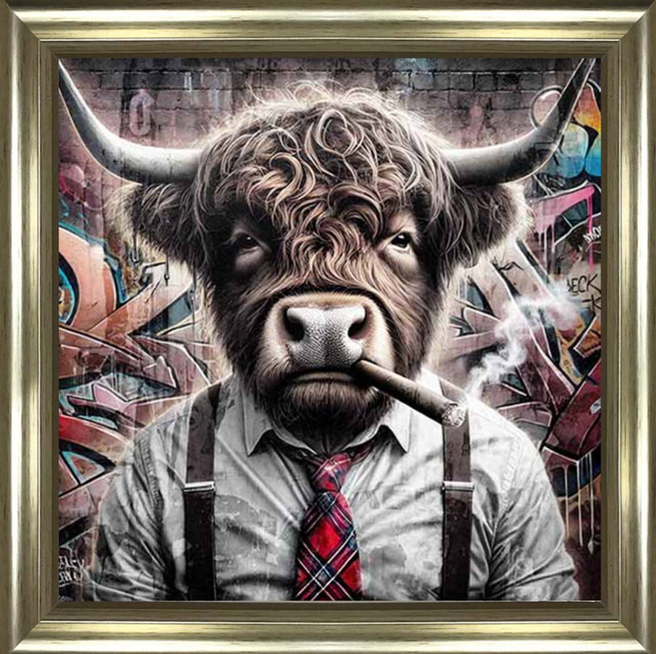 AN2305 Gangster Highland Cow