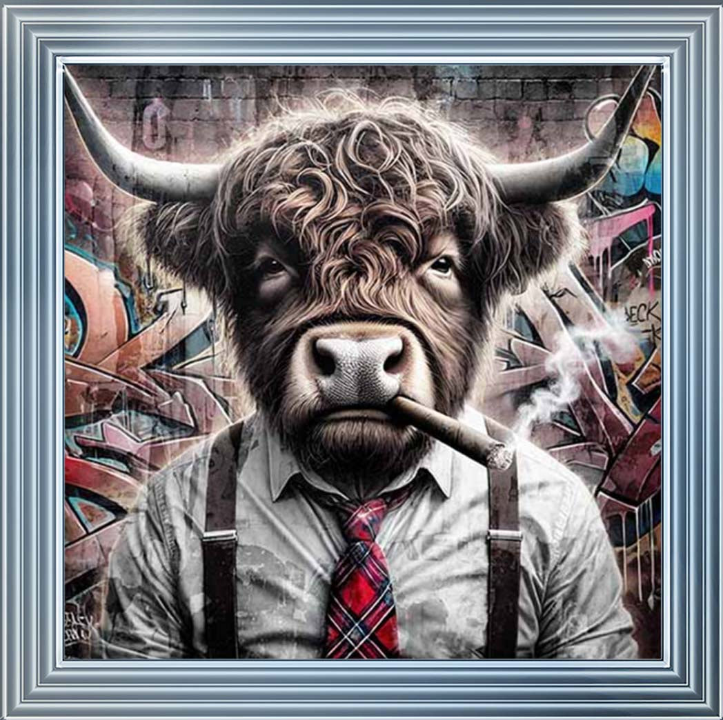 AN2305 Gangster Highland Cow