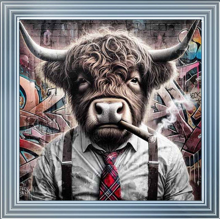 AN2305 Gangster Highland Cow