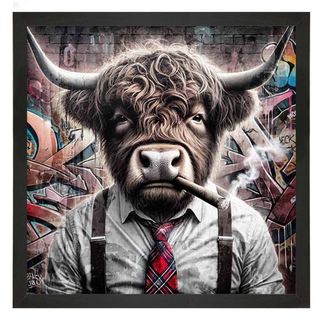 AN2305 Gangster Highland Cow