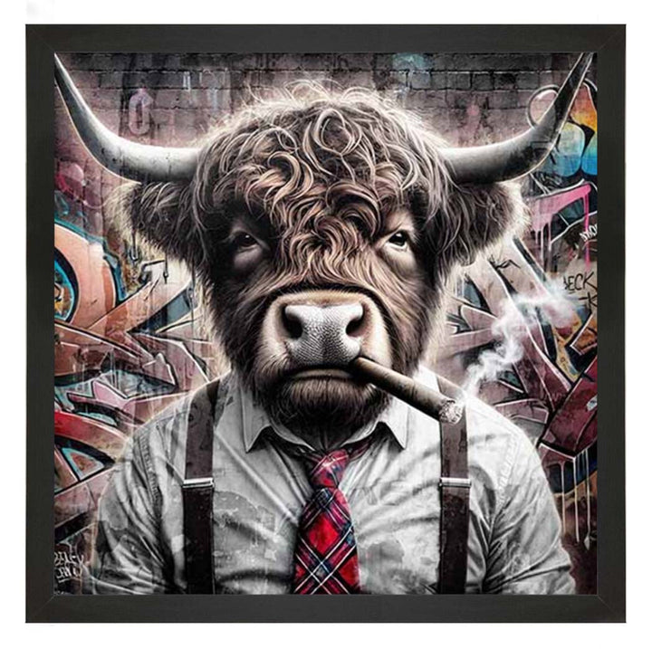 AN2305 Gangster Highland Cow