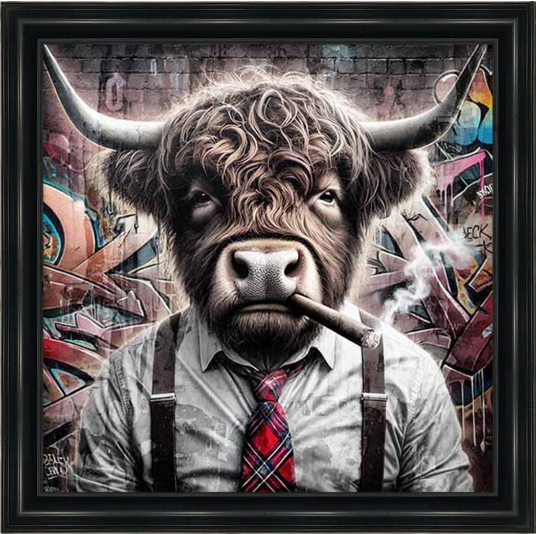AN2305 Gangster Highland Cow