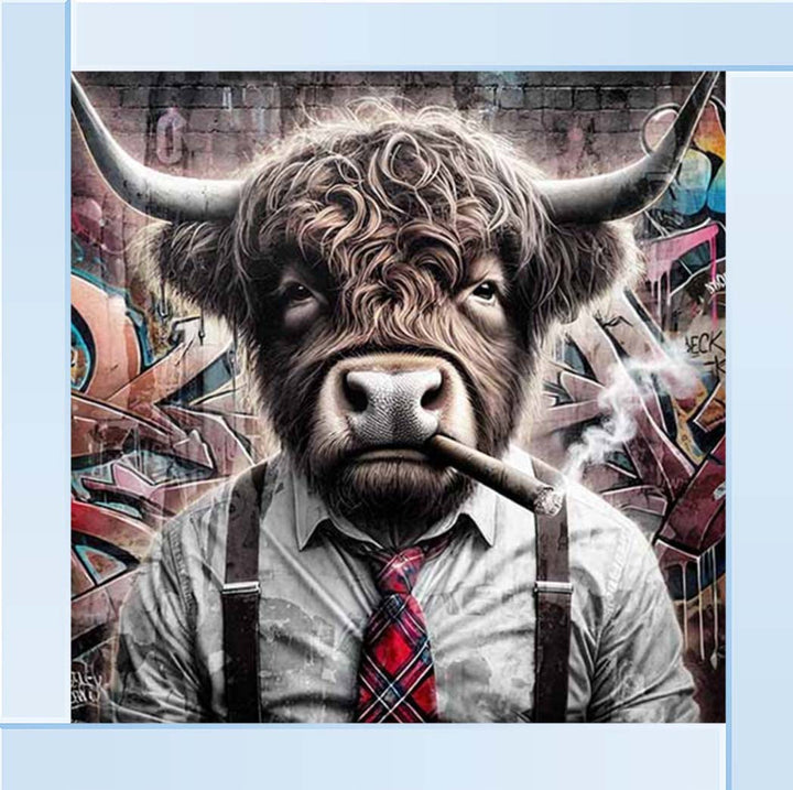AN2305 Gangster Highland Cow