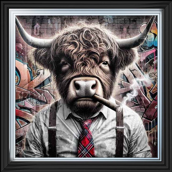 AN2305 Gangster Highland Cow