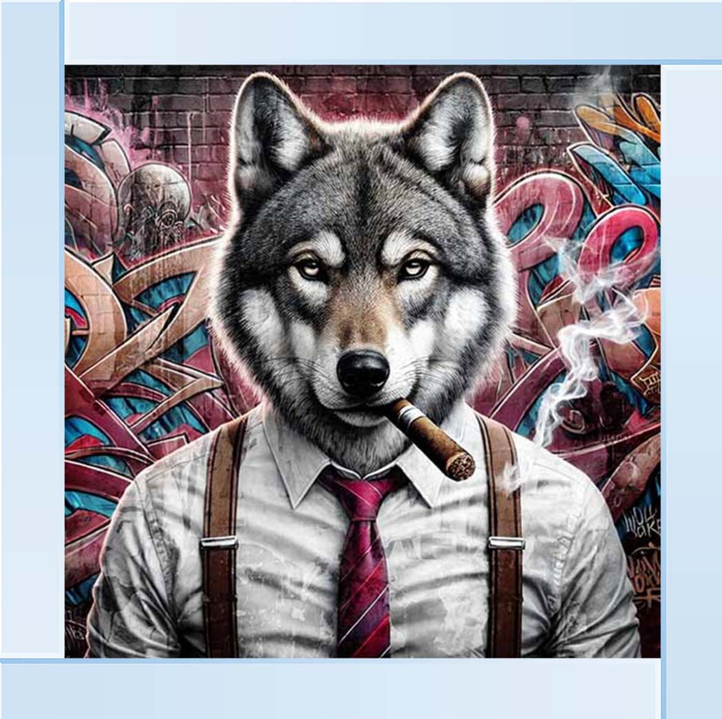 AN2307 Gangster Wolf