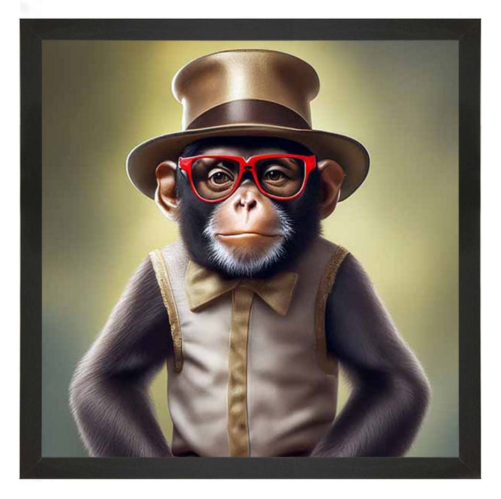 AN2309 Chimp with Glasses