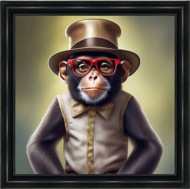 AN2309 Chimp with Glasses