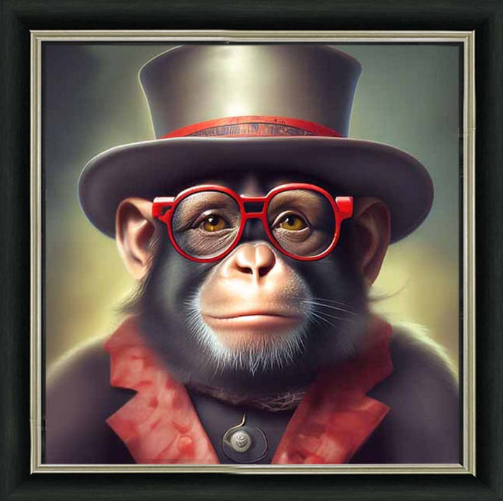AN2313 Monkey With Glasses