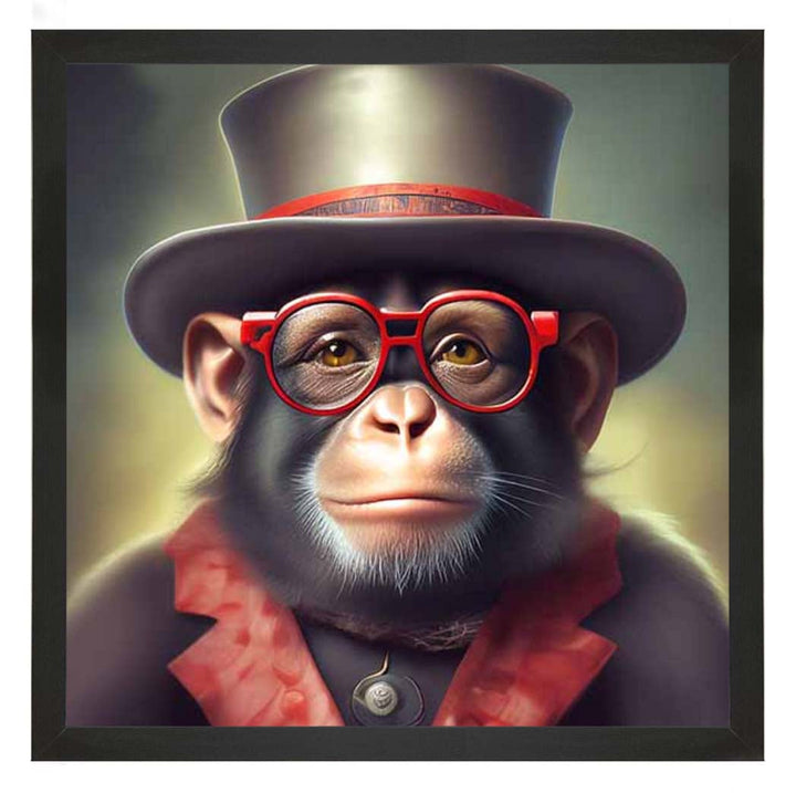 AN2313 Monkey With Glasses