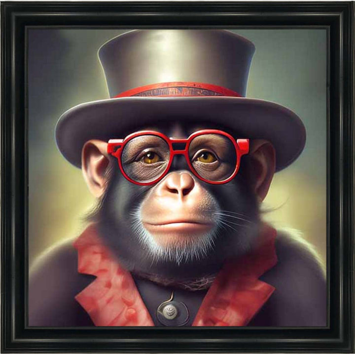 AN2313 Monkey With Glasses
